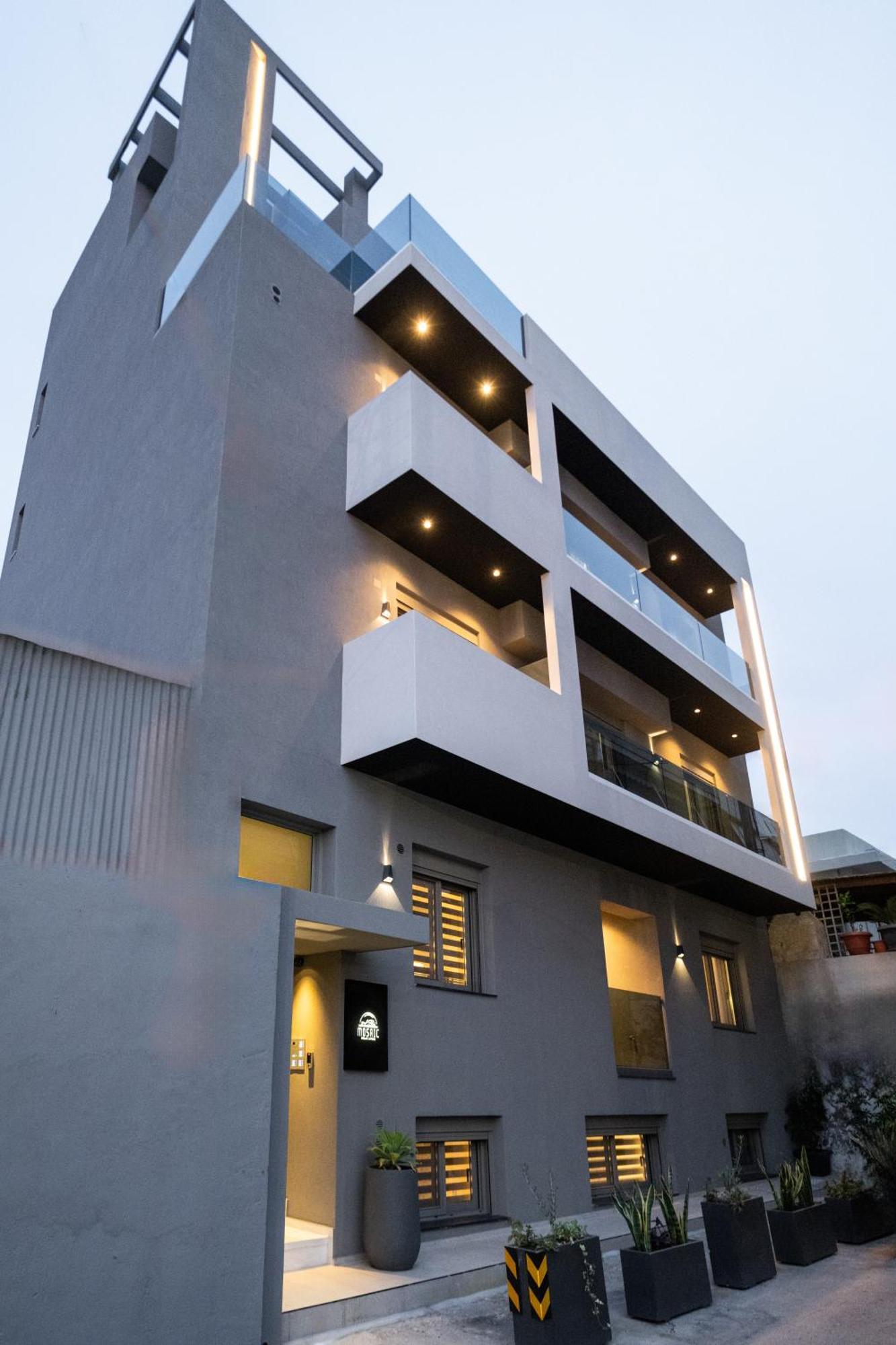 Mosaic Urban Living Apartment Heraklion  Bagian luar foto